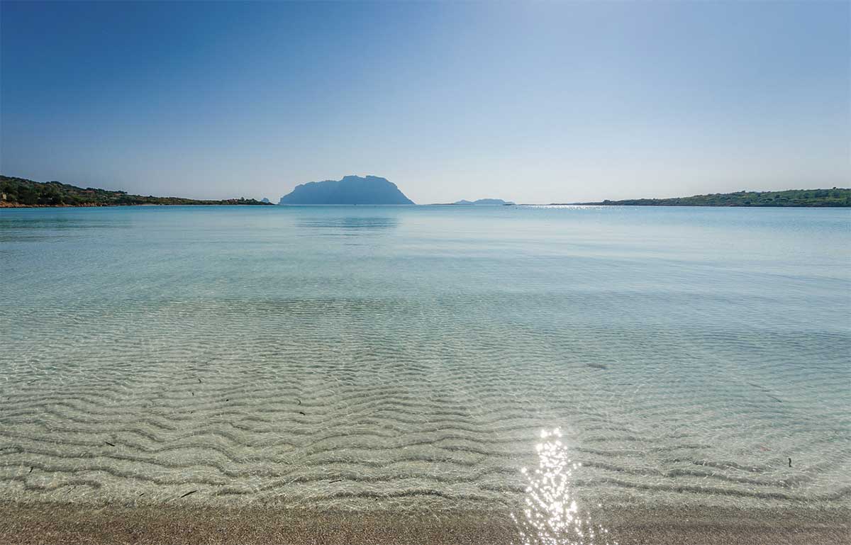 Der Strand von Porto Istana